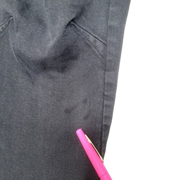 RAG & BONE Joggers Womens Medium Charcoal Stretch Elastic Waist Zip Streetwear - Picture 2 of 10